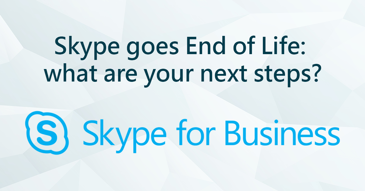 microsoft skype for business end of life